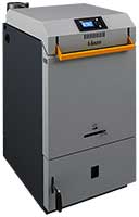 Caldaia a legna con gassificazione a fiamma inversa BLAZE HARMONY modello BH